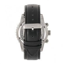 Load image into Gallery viewer, Morphic M67 Series Chronograph Leather-Band Watch w/Date - Silver/Black - MPH6701