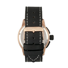 Load image into Gallery viewer, Morphic M61 Series Chronograph Leather-Band Watch w/Date - Rose Gold/Black - MPH6103