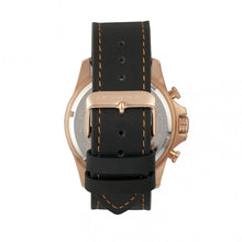 Load image into Gallery viewer, Morphic M57 Series Chronograph Leather-Band Watch - Rose Gold/Black - MPH5705
