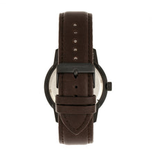Load image into Gallery viewer, Morphic M71 Series Leather-Band Watch w/Date - Black/Dark Brown - MPH7105