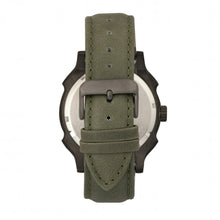Load image into Gallery viewer, Morphic M68 Series Leather-Band Watch w/ Date - Black/Olive - MPH6806