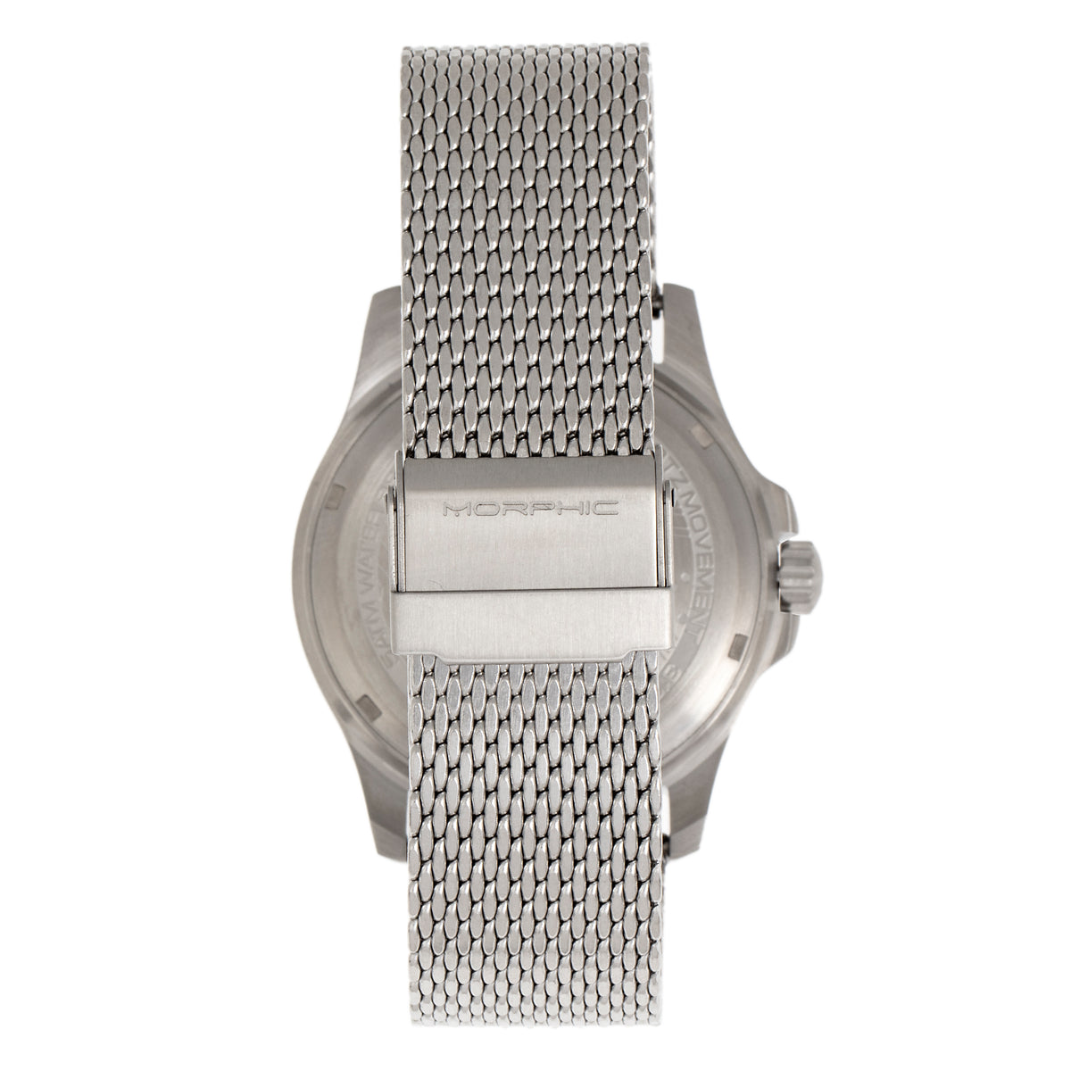 Morphic M80 Series Men's Watch Silver Band Silver Case