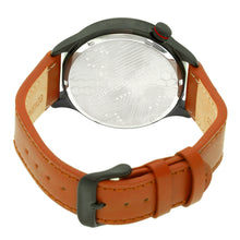 Load image into Gallery viewer, Morphic M44 Series Dual-Time Leather-Band Watch w/ Retrograde Date - Black/Green - MPH4406