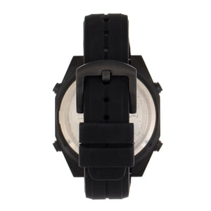 Morphic M76 Series Drum-Roll Strap Watch - Black/Rose Gold - MPH7605