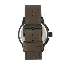 Load image into Gallery viewer, Morphic M61 Series Chronograph Leather-Band Watch w/Date - Black/Olive - MPH6106
