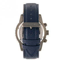 Load image into Gallery viewer, Morphic M67 Series Chronograph Leather-Band Watch w/Date - Gunmetal/Blue - MPH6706
