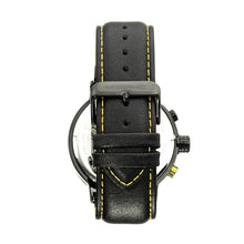 Load image into Gallery viewer, Morphic M91 Series Chronograph Leather-Band Watch w/Date - Black/Yellow - MPH9106