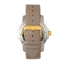 Load image into Gallery viewer, Morphic M54 Series Leather-Band Chronograph Watch - Silver/Beige - MPH5403
