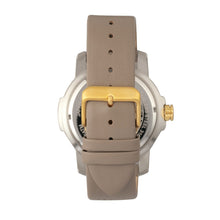 Load image into Gallery viewer, Morphic M54 Series Leather-Band Chronograph Watch - Silver/Beige - MPH5403