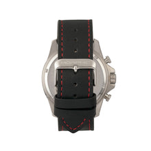 Load image into Gallery viewer, Morphic M57 Series Chronograph Leather-Band Watch - Silver/Black - MPH5701