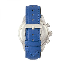 Load image into Gallery viewer, Morphic M51 Series Chronograph Leather-Band Watch w/Date - Silver/Blue - MPH5107
