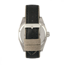 Load image into Gallery viewer, Morphic M59 Series Leather-Overlaid Canvas-Band Watch - Silver - MPH5901