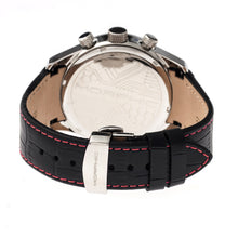 Load image into Gallery viewer, Morphic M37 Series Leather-Band Chronograph Watch - Silver - MPH3701