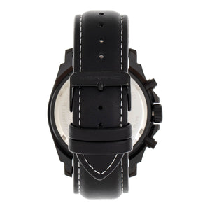Morphic M73 Series Chronograph Leather-Band Watch - Black - MPH7306