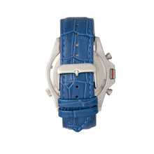 Load image into Gallery viewer, Morphic M36 Series Leather-Band Chronograph Watch - Silver/Blue - MPH3603
