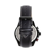 Load image into Gallery viewer, Morphic M88 Series Chronograph Leather-Band Watch w/Date - Black/Silver - MPH8804
