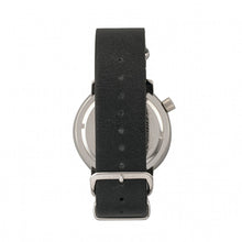 Load image into Gallery viewer, Morphic M58 Series Nato Leather-Band Watch w/ Date - Silver/Black - MPH5801
