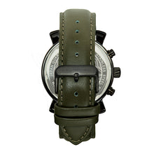 Load image into Gallery viewer, Morphic M89 Series Chronograph Leather-Band Watch w/Date - Olive/Black - MPH8905