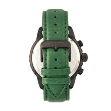 Load image into Gallery viewer, Morphic M51 Series Chronograph Leather-Band Watch w/Date - Black/Green - MPH5105
