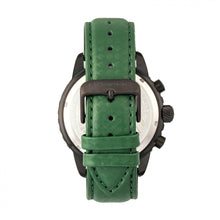 Load image into Gallery viewer, Morphic M51 Series Chronograph Leather-Band Watch w/Date - Black/Green - MPH5105