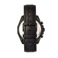 Load image into Gallery viewer, Morphic M66 Series Skeleton Dial Leather-Band Watch w/ Day/Date - Black - MPH6606