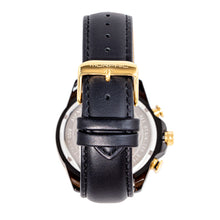 Load image into Gallery viewer, Morphic M88 Series Chronograph Leather-Band Watch w/Date - Black/Gold - MPH8805