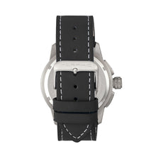 Load image into Gallery viewer, Morphic M61 Series Chronograph Leather-Band Watch w/Date - Silver/Black - MPH6101