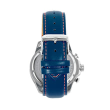 Load image into Gallery viewer, Morphic M88 Series Chronograph Leather-Band Watch w/Date - Navy/Blue - MPH8802