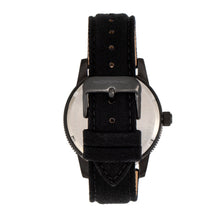 Load image into Gallery viewer, Morphic M85 Series Canvas-Overlaid Leather-Band Watch - Black - MPH8502