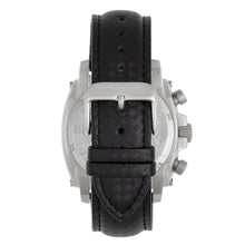 Load image into Gallery viewer, Morphic M83 Series Chronograph Leather-Band Watch w/ Date - Silver/Black - MPH8304