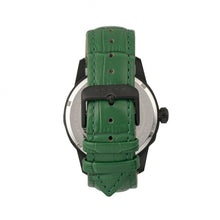 Load image into Gallery viewer, Morphic M56 Series Leather-Band Watch w/Date - Black/Green - MPH5607