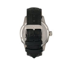 Load image into Gallery viewer, Morphic M56 Series Leather-Band Watch w/Date - Silver/Black - MPH5601