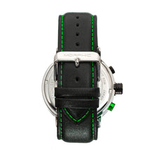 Load image into Gallery viewer, Morphic M91 Series Chronograph Leather-Band Watch w/Date - Silver/Green - MPH9102