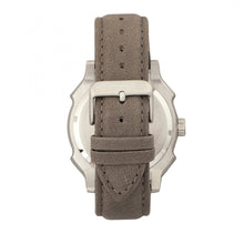 Load image into Gallery viewer, Morphic M68 Series Leather-Band Watch w/ Date - Silver/Grey - MPH6802