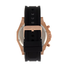 Load image into Gallery viewer, Morphic M75 Series Tachymeter Strap Watch w/Day/Date - Rose Gold/Black - MPH7505