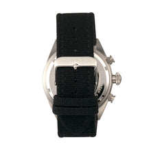 Load image into Gallery viewer, Morphic M53 Series Chronograph Fiber-Weaved Leather-Band Watch w/Date - Silver/Black - MPH5301