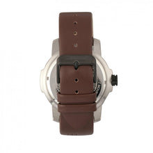 Load image into Gallery viewer, Morphic M54 Series Leather-Band Chronograph Watch - Silver/Brown - MPH5404