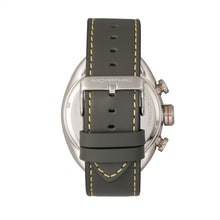 Load image into Gallery viewer, Morphic M64 Series Chronograph Leather-Band Watch w/ Date - Silver/Grey - MPH6401