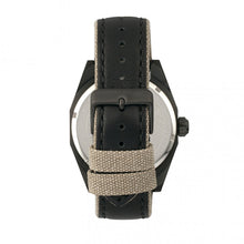 Load image into Gallery viewer, Morphic M59 Series Leather-Overlaid Canvas-Band Watch - Black - MPH5905
