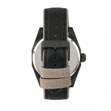 Load image into Gallery viewer, Morphic M59 Series Leather-Overlaid Canvas-Band Watch - Black - MPH5905