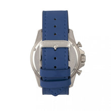 Load image into Gallery viewer, Morphic M57 Series Chronograph Leather-Band Watch - Silver/Blue - MPH5702