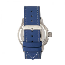 Load image into Gallery viewer, Morphic M61 Series Chronograph Leather-Band Watch w/Date - Silver/Blue - MPH6102