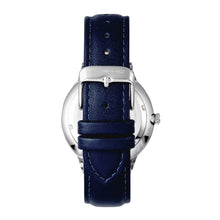 Load image into Gallery viewer, Morphic M65 Series Leather-Band Watch w/Day/Date - Blue - MPH6506

