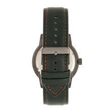 Load image into Gallery viewer, Morphic M71 Series Leather-Band Watch w/Date - Gunmetal/Forest Green - MPH7106