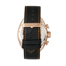 Load image into Gallery viewer, Morphic M64 Series Chronograph Leather-Band Watch w/ Date - Rose Gold/Black - MPH6404