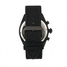 Load image into Gallery viewer, Morphic M53 Series Chronograph Fiber-Weaved Leather-Band Watch w/Date - Black/Silver - MPH5304
