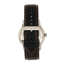 Load image into Gallery viewer, Morphic M71 Series Leather-Band Watch w/Date - Silver/Black - MPH7101
