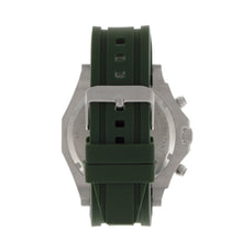 Load image into Gallery viewer, Morphic M75 Series Tachymeter Strap Watch w/Day/Date - Silver/Green - MPH7502
