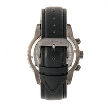Load image into Gallery viewer, Morphic M67 Series Chronograph Leather-Band Watch w/Date - Gunmetal/Black - MPH6704