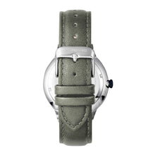 Load image into Gallery viewer, Morphic M65 Series Leather-Band Watch w/Day/Date - Grey - MPH6505
